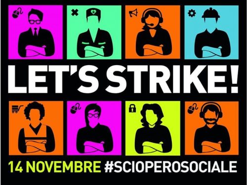 NarrAzioni Differenti aderisce allo #scioperosociale del 14 Novembre